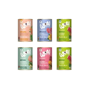 Wow Dog Adult Multipack 6x400g Dosen